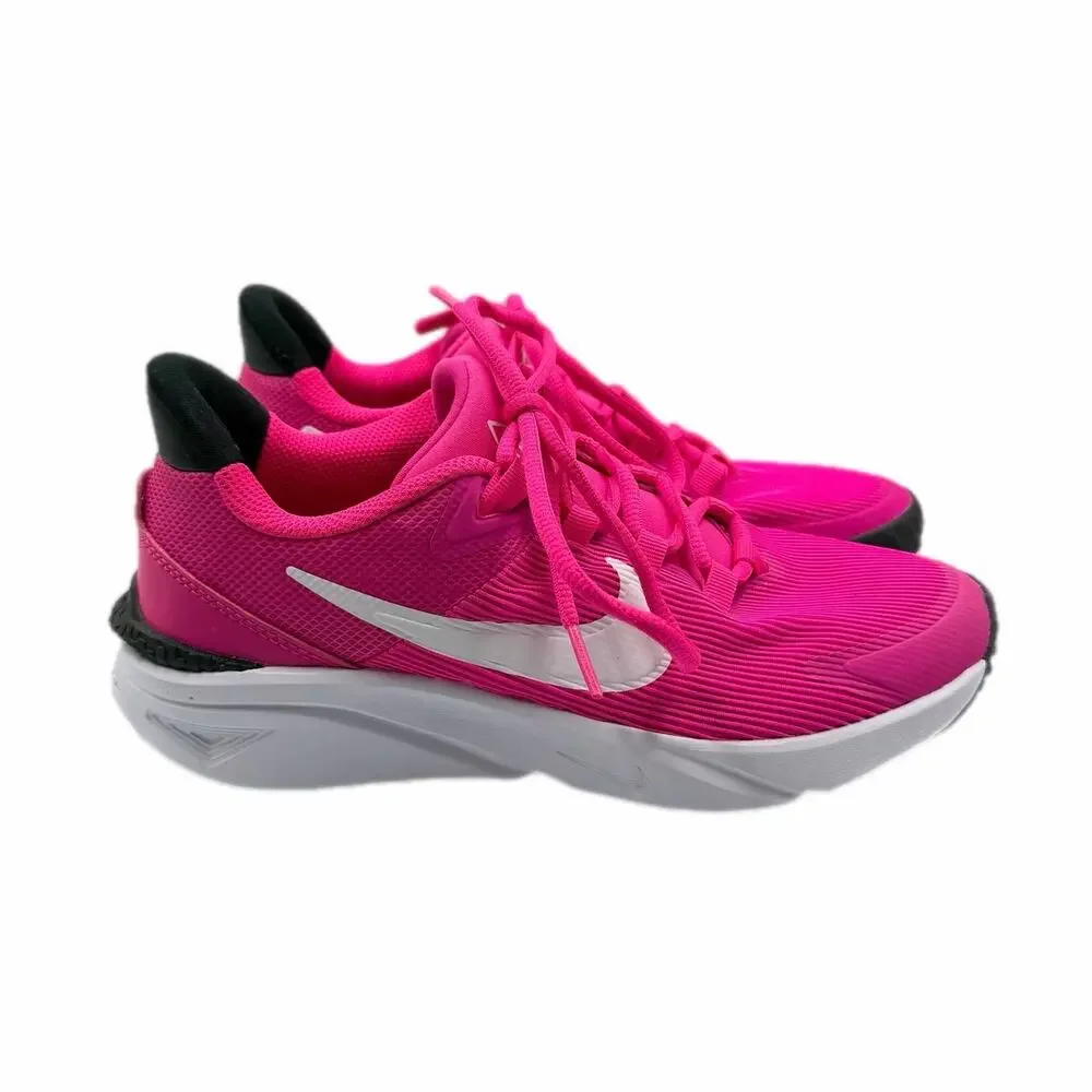 Nike 4.5 Youth Star Runner 04 Magenta Hot Pink Athletic Running Tennis Shoes
